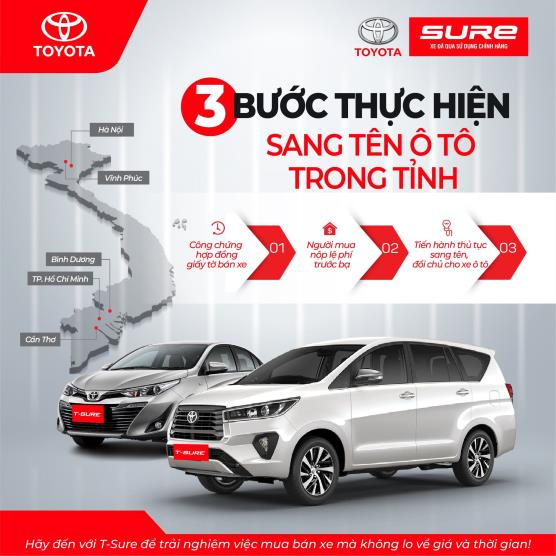 Hướng dẫn chi tiết để lăn bánh hợp pháp về thủ tục sang tên xe ô tô cùng tỉnh