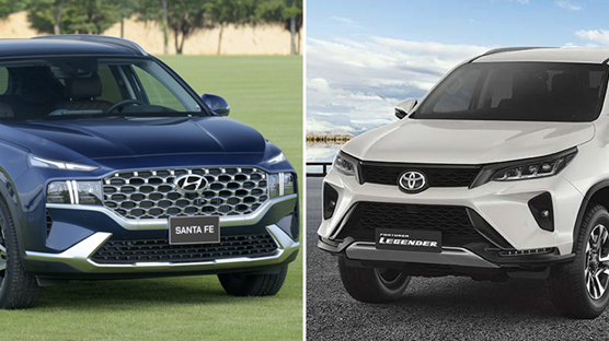So sánh Toyota Fortuner 2022 và Hyundai Santa Fe Lựa chọn bền bỉ hay sự hào nhoáng?