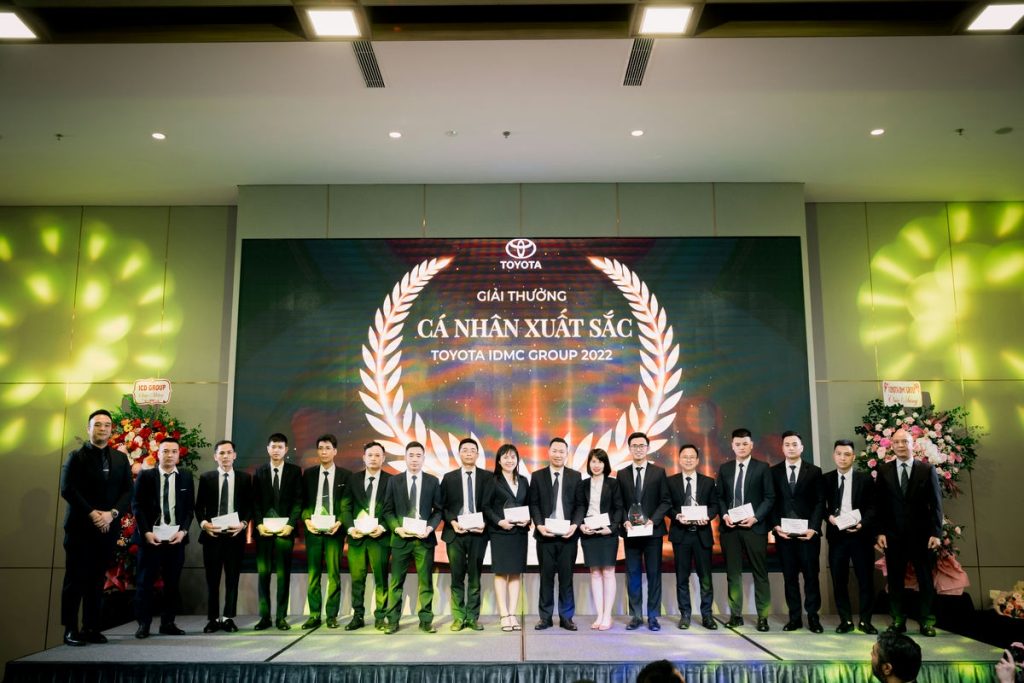 Lễ tổng kết TOYOTA IDMC GROUP 2023 cá nhân xuất sắc