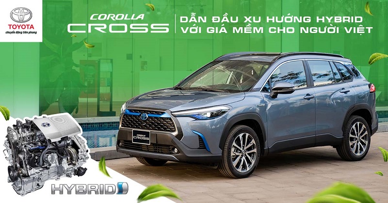 mẫu xe Toyota phổ biến SUV đô thị Toyota Corolla Cross