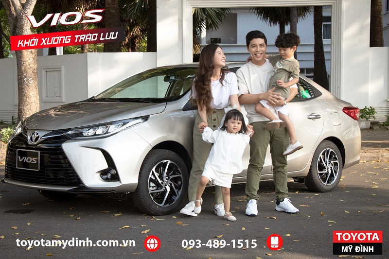 Mẫu xe Toyota phổ biến sedan hạng B Vios
